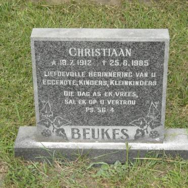 BEUKES Christiaan 1912-1985