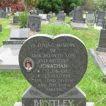 BENTLEY Jonathan 1982-1993