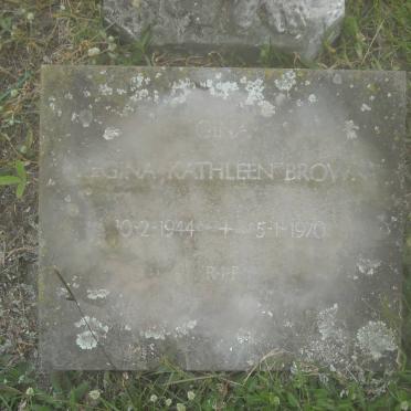 BROWN Regina Kathleen 1944-1970