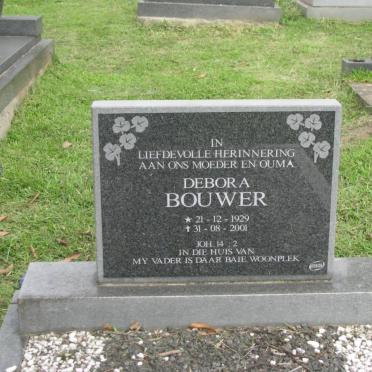 BOUWER Debora 1929-2001