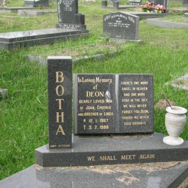 BOTHA Deon 1967-1988