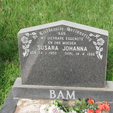 BAM Susara Johanna 1950-1986