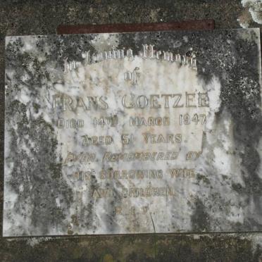 COETZEE Frans -1947