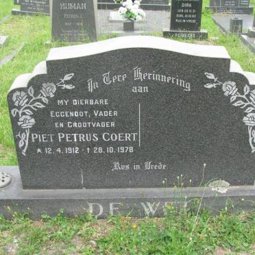 COERT Piet Petrus 1912-1978