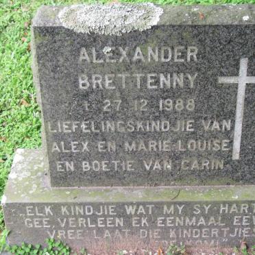 CARIN Alexander Brettenny, van -1988