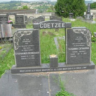 COETZEE Stephanus Hermanus 1905-1980 &amp; Susanna Catharina HAVENGA 1907-