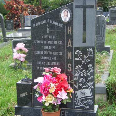 COETZEE Hansie 1973-1996