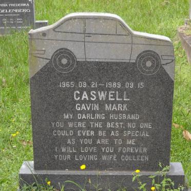 CASWELL Gavin Mark 1965-1989