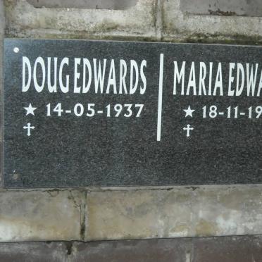 EDWARDS Doug 1937- &amp; Maria 1945-