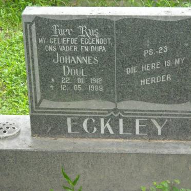ECKLEY Johannes Doul 1912-1989