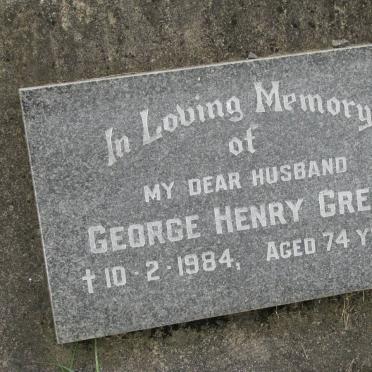 GREEN George Henry -1984