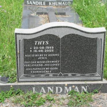 LANDMAN Thys 1949-2003