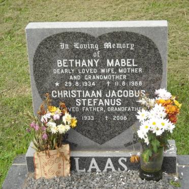 LAAS Christiaan Jacobus Stefanus 1933-2008 &amp; Bethany Mabel 1934-1988