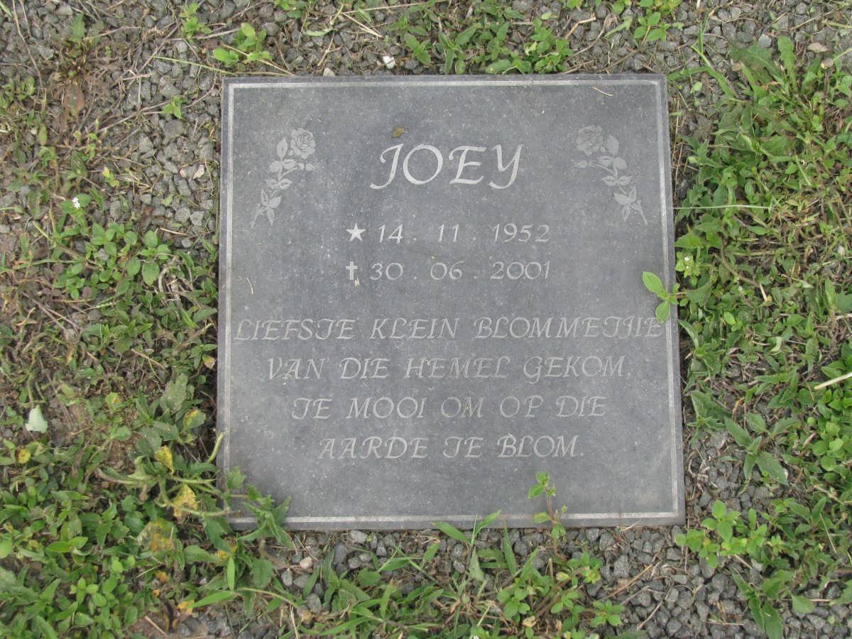 ?? Joey 1952-2001