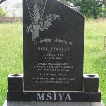 MSIYA Sisa Stanley 1955-2004