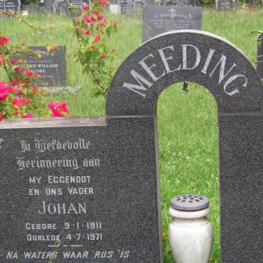 MEEDING Johan 1911-1971