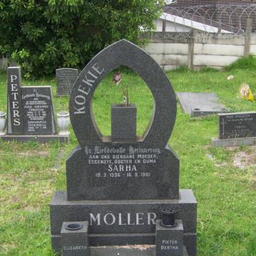MOLLER Sarah 1936-1981