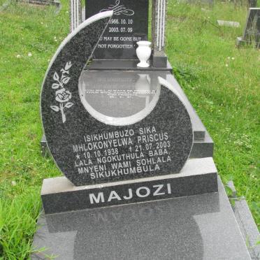 MAJOZI Mhlokonyelwa Priscus 1938-2003