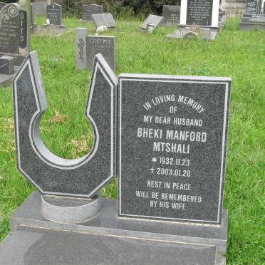 MTSHALI Bheki Manford 1932-2003