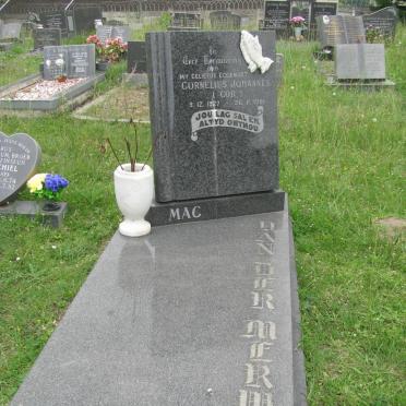 MAC Cornelius Johannes 1927-1981