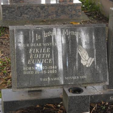 NZIMANDE Fikile Edith Eunice 1940-2005