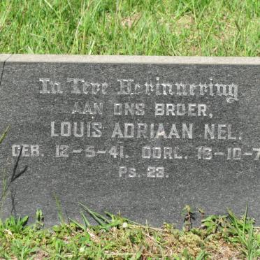 NEL Louis Adriaan 1941-1976