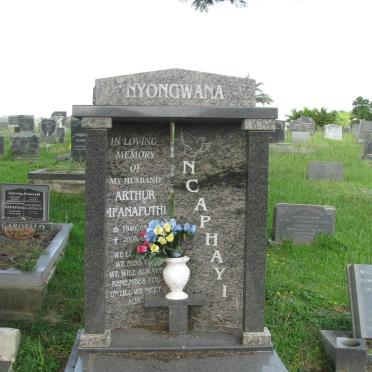NYONGWANA Arthur Mfanafuthi Ncaphayi 1949-2005
