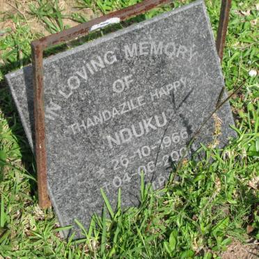 NDUKU Thandazile Happy 1966-200?