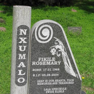 NXUMALO Fikile Rosemary 1968-2004