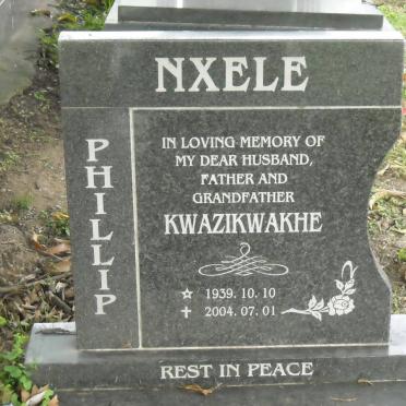 NXELE Phillip Kwazikwakhe 1939-2004