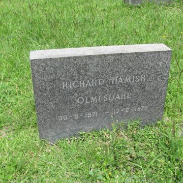 OLMESDAHL Richard Hamish 1971-1979
