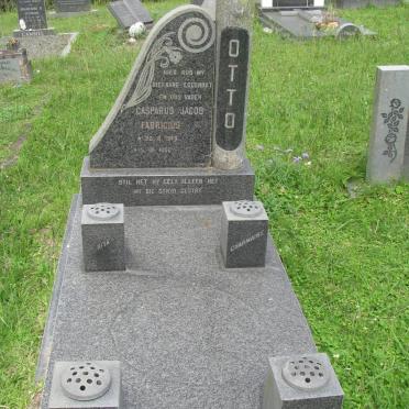 OTTO Casparus Jacob Fabricius 1946-1982