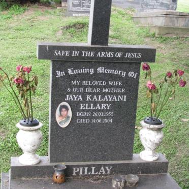 PILLAY Jaya Kalayani Ellary 1955-2004