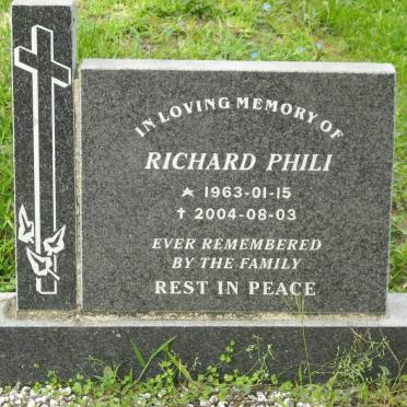 PHILI Richard 1963-2004