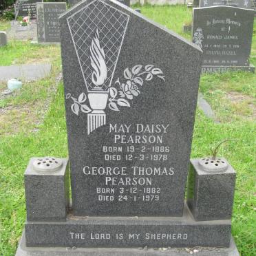 PEARSON George Thomas 1882-1979 &amp; May Daisy 1886-1978