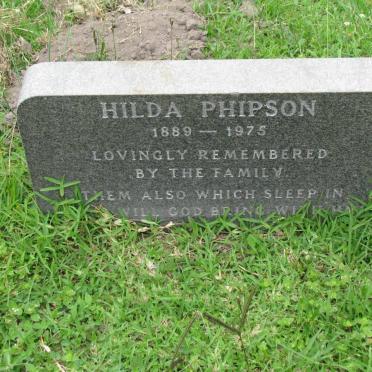 PHIPSON Hilda 1889-1975
