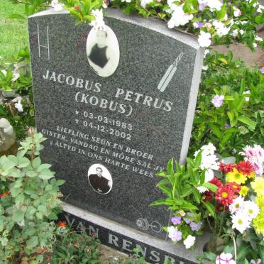 RENSBURG Jacobus Petrus, van 1983-2002