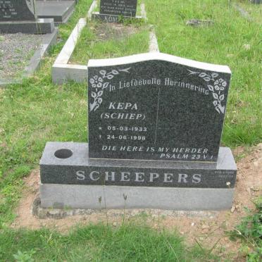SCHEEPERS Kepa 1933-1998