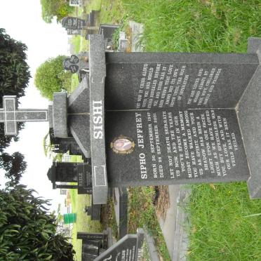 SISHE Sipho Jeffrey 1947-2001