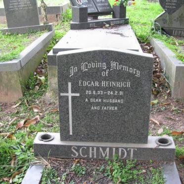 SCHMIDT Edgar Heinrich 1933-1991