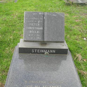 STEINMANN Pieter Christiaan 1921-1984