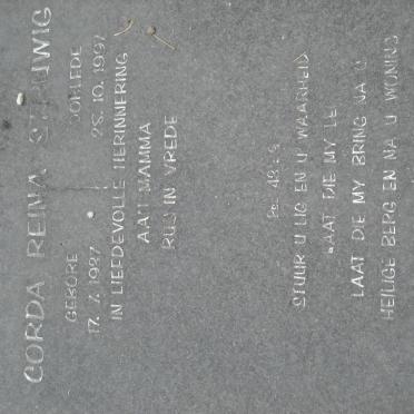 STRUWIG Corda Reina 1937-1997
