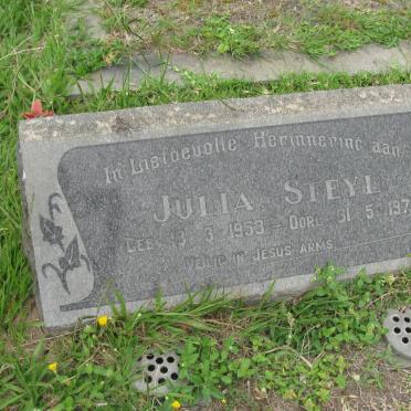 STEYL Julia 1953-1973