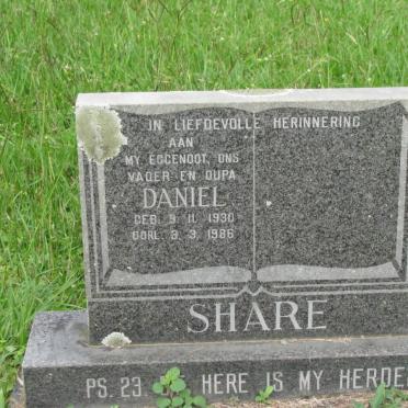 SHARE Daniel 1930-1986