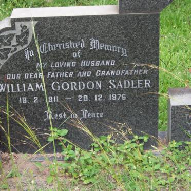 SADLER William Gordon 1911-1976