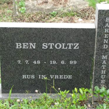 STOLTZ Barend Mathues 1948-1999