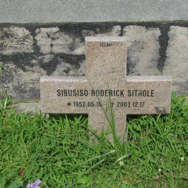 SITHOLE Sbusiso Roderick 1952-2003