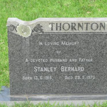 THORNTON Stanley Bernard 1915-1970