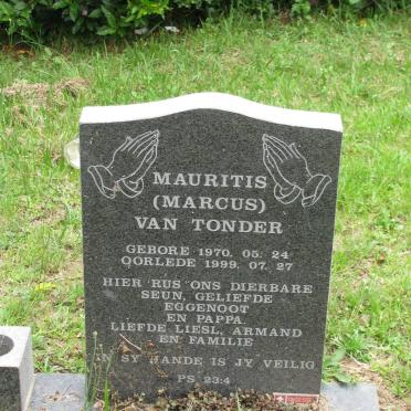 TONDER Mauritis, van 1970-1999