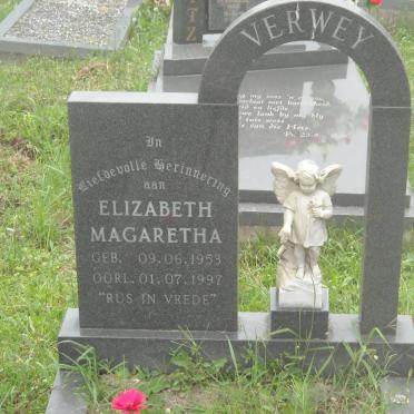 VERWEY Elizabeth Magaretha 1953-1997